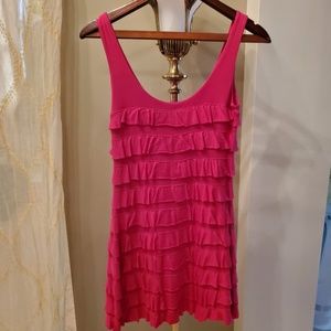Express Pink Sleeveless Dress